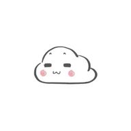 Weishuo Zhao's avatar, a smiling cloud with pink cheeks